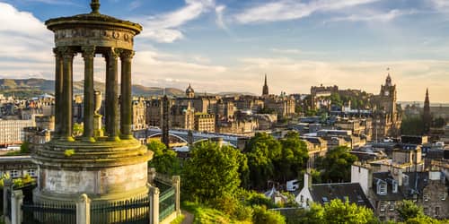 London - Edinburgh flight ticket