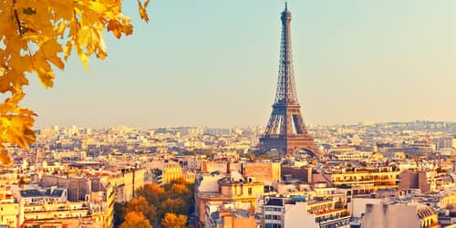 London - Paris flight ticket