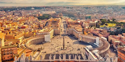 London - Rome flight ticket